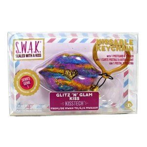 WowWee Sealed With a Kiss Kissable Keychain Glitz N Glam Kiss S.W.A.K